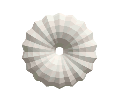 Paper torus mark